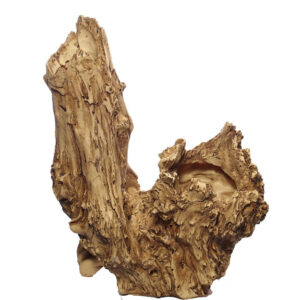 Pot Fiber Wood Texture (Irregular, Pinnacle Rock, Hole) 30cm