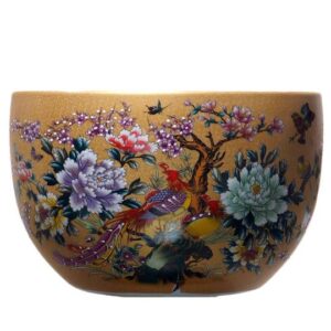 Pot JingDeZheng Golden Phoenix Porcelain (景德镇陶瓷)