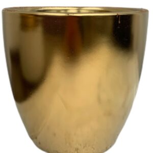 Pot Ceramic Shiny Gold