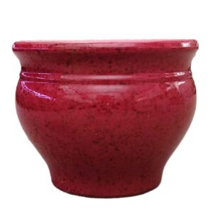 Pot Large Round Red