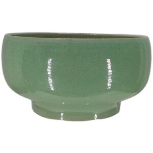 Pot Large Round Ceramic Green