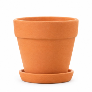 Pot Terracotta Assorted Sizes with Clay Plate