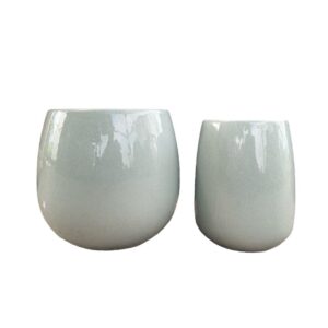 Light Jade Glossy Pot