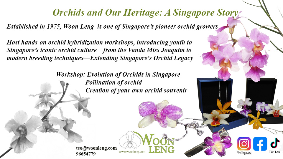 Singapore Culture Orchids Workshop - Woon Leng Nursery