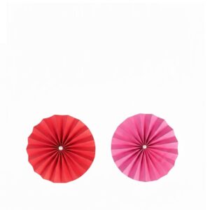 CNY Paper Fan 30/40cm (10 pcs/pkt)